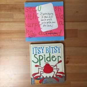 Trying To Teach kids How to Write + Itsy Bitsy